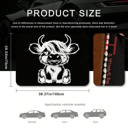 Car Acessesories Car Accessories Interior 1PC Car Trunk Mat, Animals & Nature, Floral & Botanical, Non-Slip, Wear-Resistant, Washable, Keeps Car Interior Clean And Tidy, Universal, Pet Mat, Car Interi