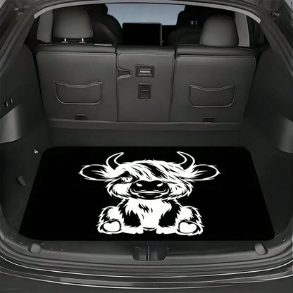 Car Acessesories Car Accessories Interior 1PC Car Trunk Mat, Animals & Nature, Floral & Botanical, Non-Slip, Wear-Resistant, Washable, Keeps Car Interior Clean And Tidy, Universal, Pet Mat, Car Interi