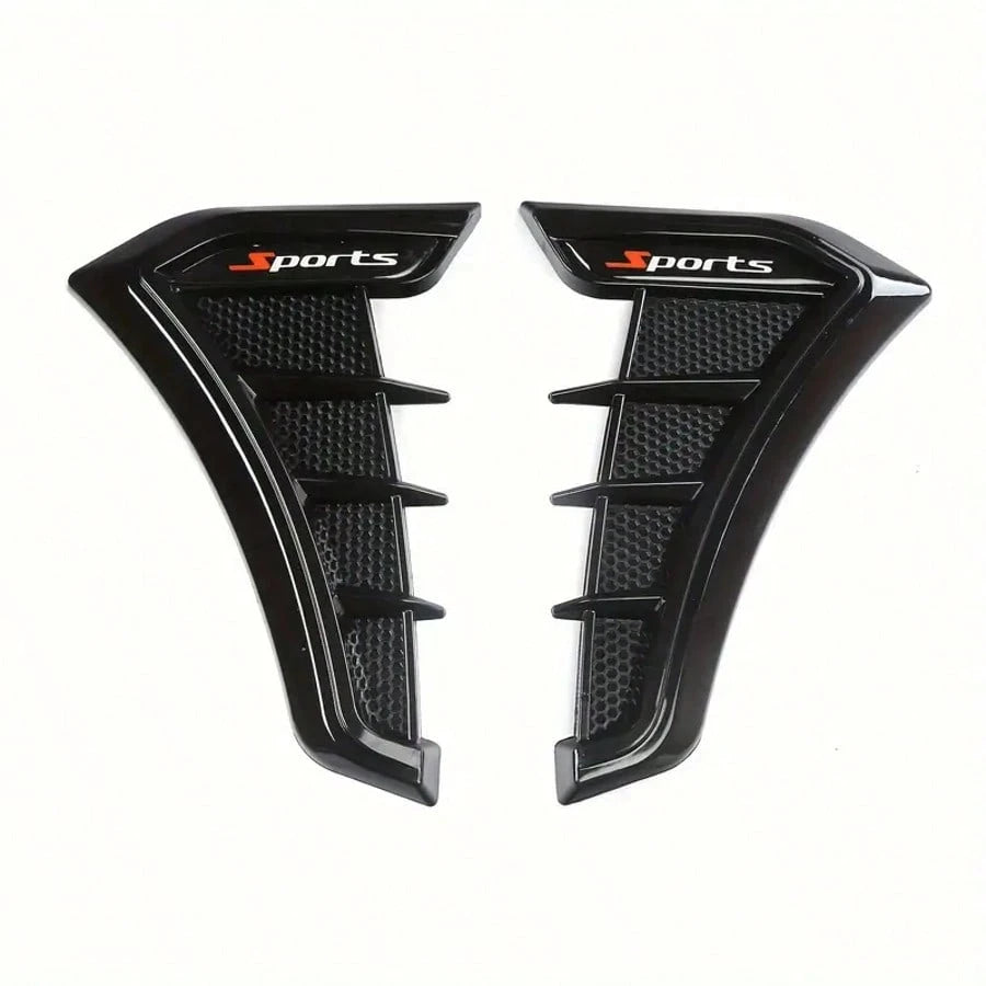 Car Body Decorative Stickers Universal Side Wing Car Stickers Modified Body Side Label Decoration 2pcs
