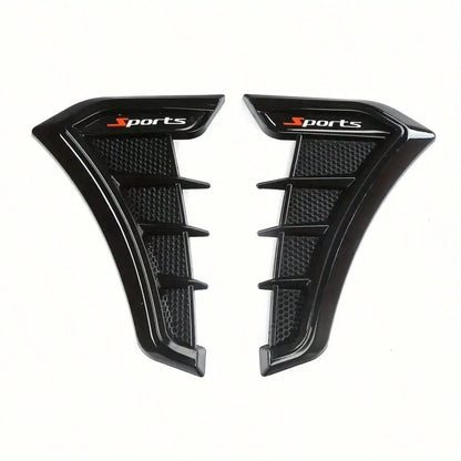 Car Body Decorative Stickers Universal Side Wing Car Stickers Modified Body Side Label Decoration 2pcs