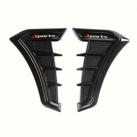 Car Body Decorative Stickers Universal Side Wing Car Stickers Modified Body Side Label Decoration 2pcs