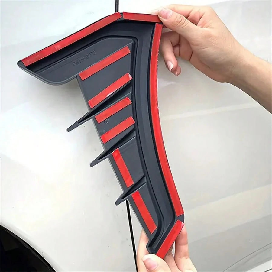 Car Body Decorative Stickers Universal Side Wing Car Stickers Modified Body Side Label Decoration 2pcs