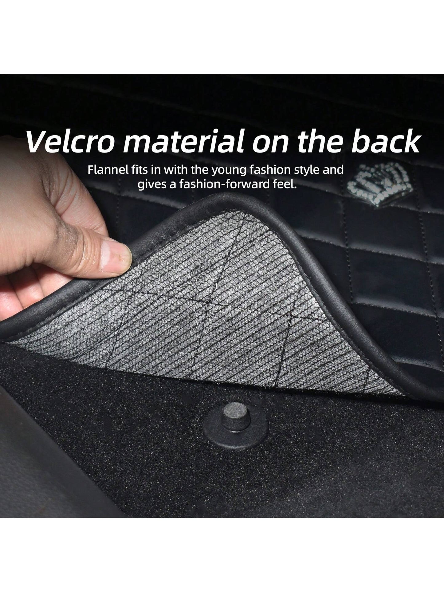 Car Floor Mat For Most SUVs And Sedans,Bling Diamond Car Floor Mats,Full Leather Floor Mats Floor Liners Set All Weather Heavy Duty Odorless And Simply Place,Car Mats