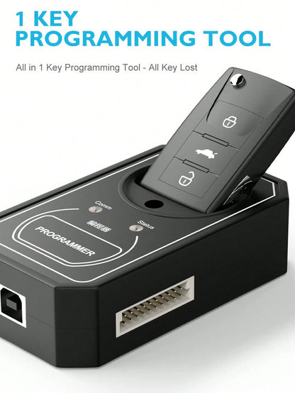 Car Key Programming Tool, Remote Key Programmer & IMMO Code Reader, EEPROM Pin Code Programming Chip Copy, OBD2 Car Diagnostic Scanner For Vehicles
