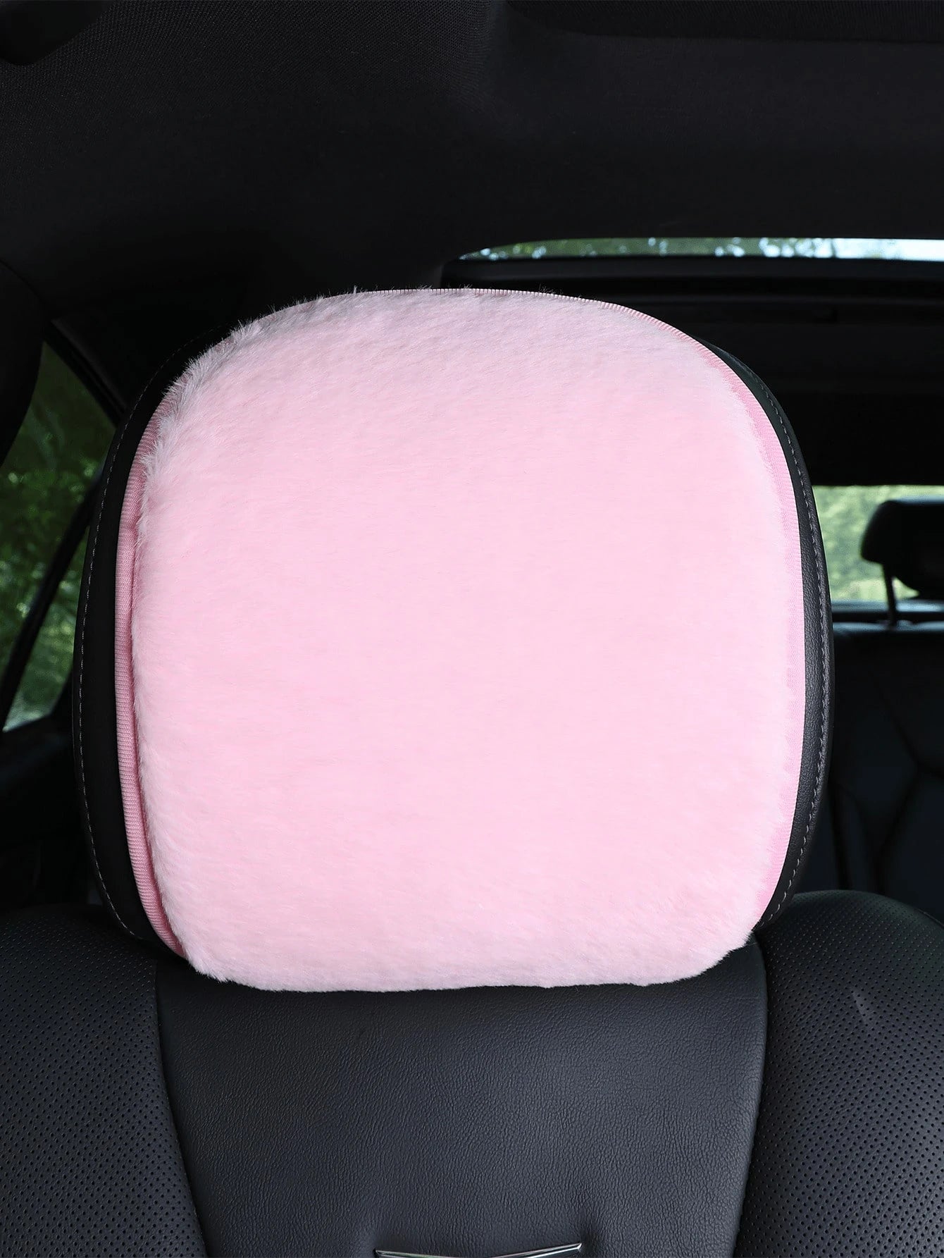 Car Plush Pillowcase Anti Slip And Warm All Year Round Universal