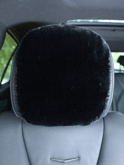 Car Plush Pillowcase Anti Slip And Warm All Year Round Universal