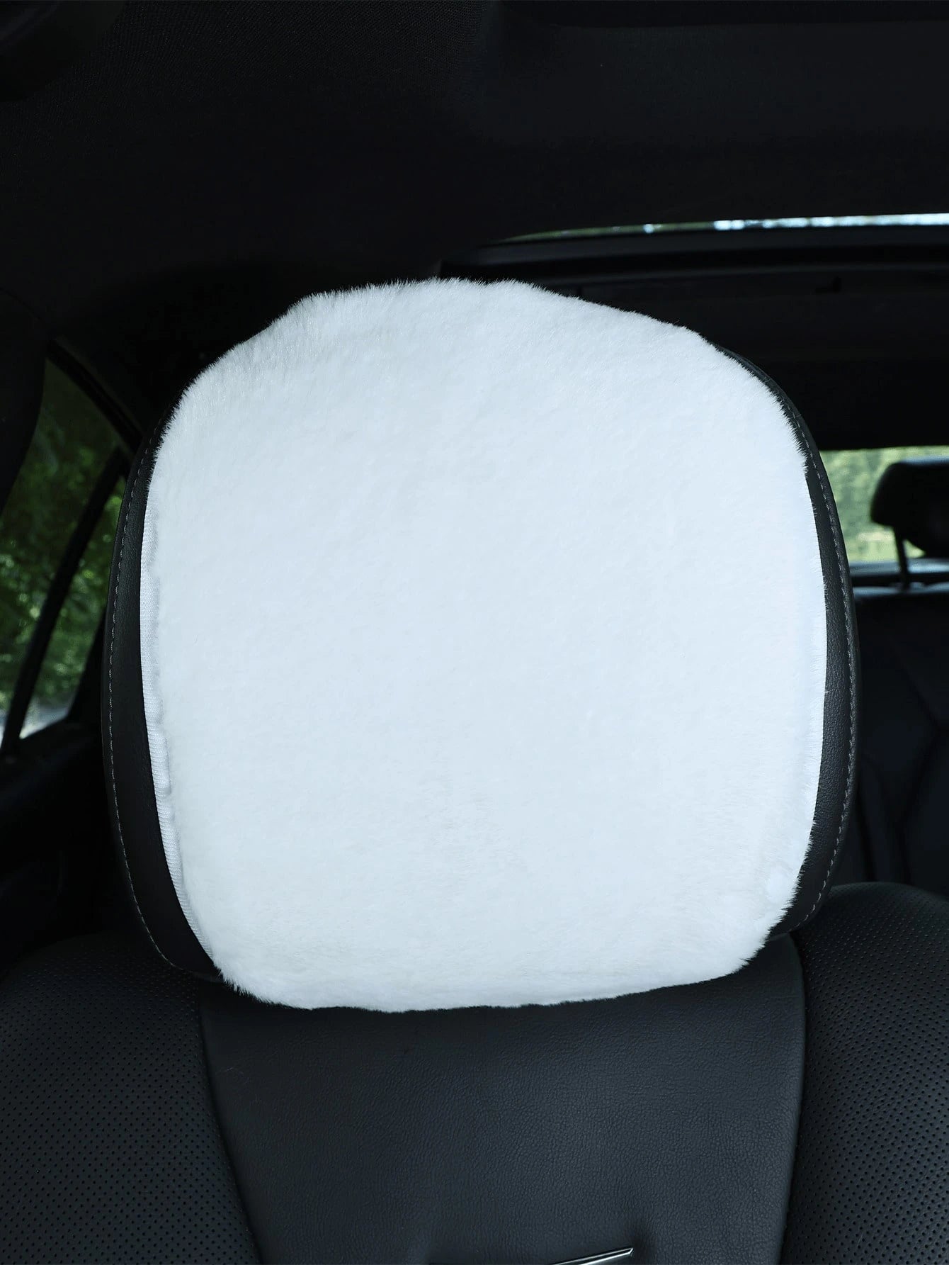 Car Plush Pillowcase Anti Slip And Warm All Year Round Universal