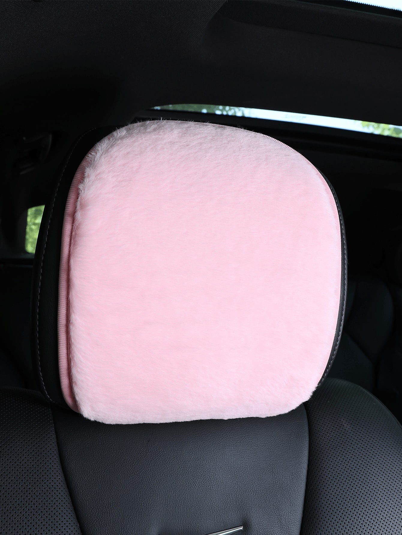 Car Plush Pillowcase Anti Slip And Warm All Year Round Universal