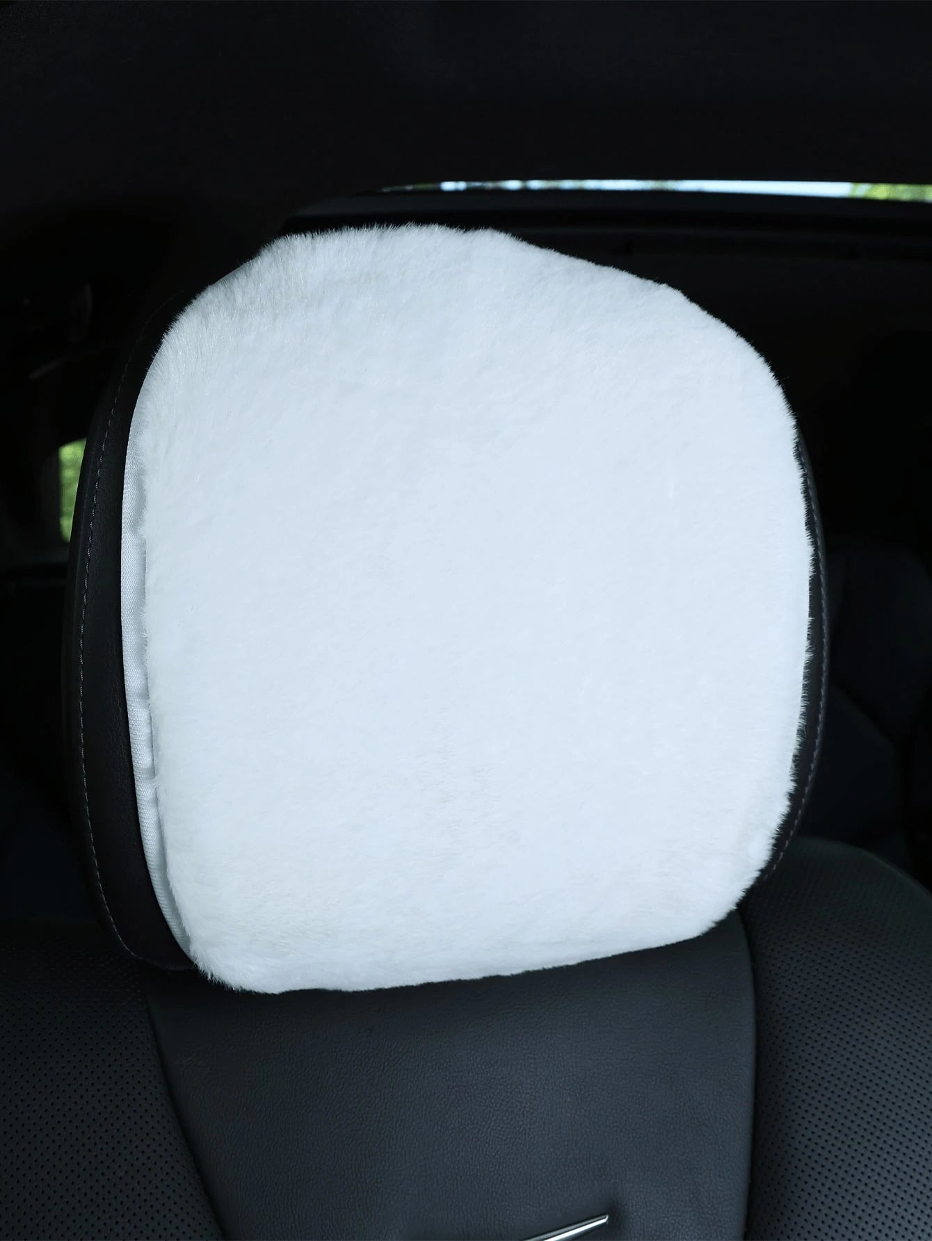 Car Plush Pillowcase Anti Slip And Warm All Year Round Universal