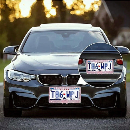 Car Rhinestone License Plate Frame, Bling License Plate Frame, Cute Car Accessories, Shiny Rhinestones Premium Licenses Plates Holder
