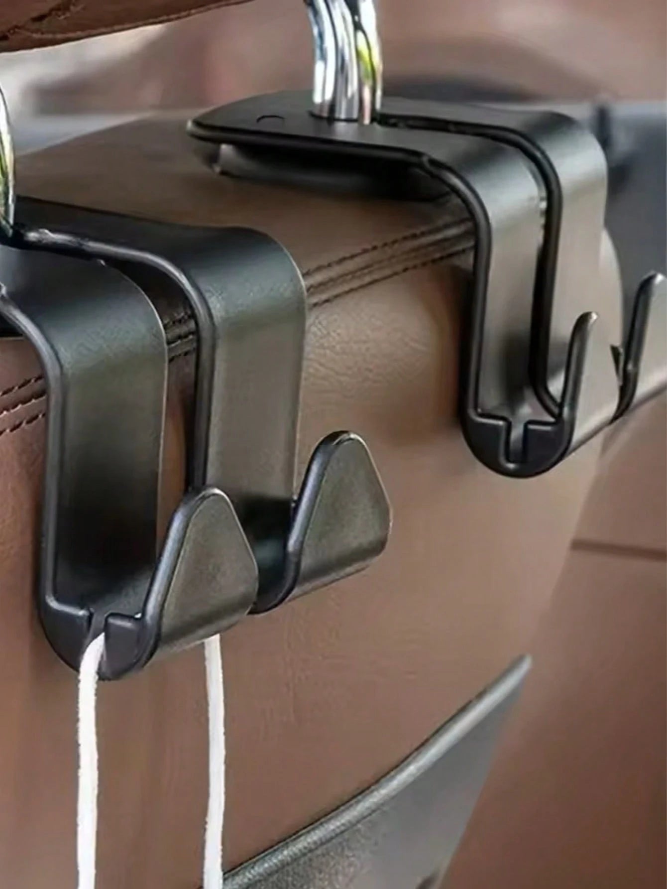 Car Seat Back Hook, Front & Rear Seat Hanger Holder For Car Interior Storage Accessories