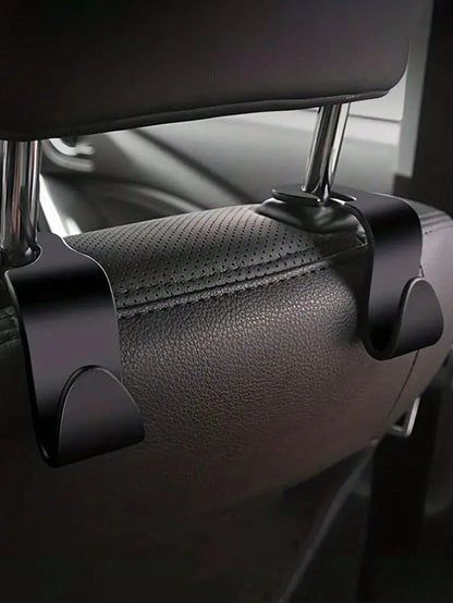 Car Seat Back Hook, Front & Rear Seat Hanger Holder For Car Interior Storage Accessories