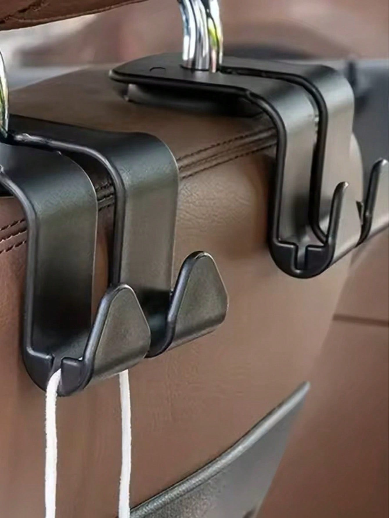 Car Seat Back Hook, Front & Rear Seat Hanger Holder For Car Interior Storage Accessories