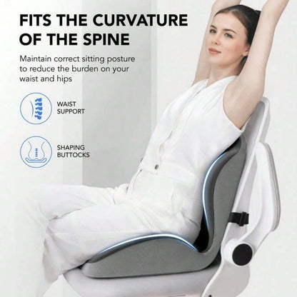 Car Seat Cushion For Office Chair, Soft Comfort Seat Pad For Driving & Daily Use, Medium Firm Feel, Portable Cushion For Home, Office & Travel