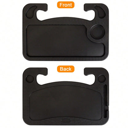 Car Steering Wheel Tray Desk Two Sided For Laptop Drink Food Work Table Holder