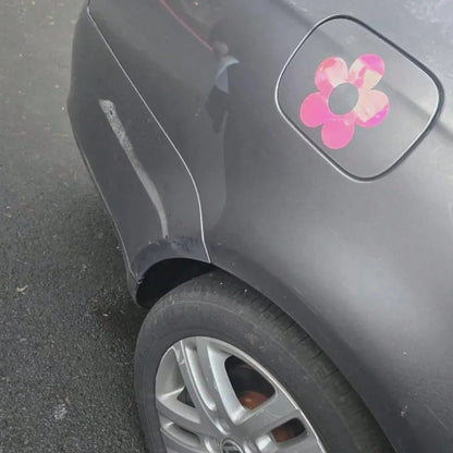Car Stickers, Flower Stickers, Fashion Car Stickers, Paper Feel Good Cute Decals, Positive Energy Aesthetic Decals, Suitable For All Car Models, Notebooks, Bicycles