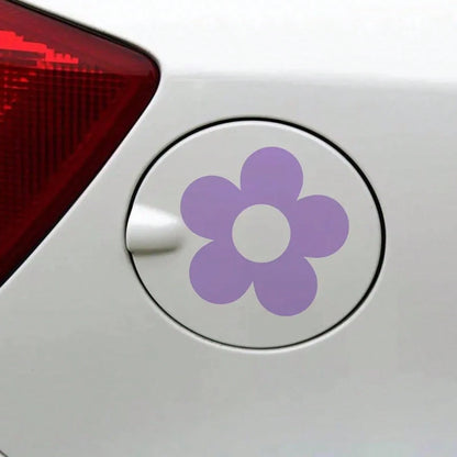 Car Stickers, Flower Stickers, Fashion Car Stickers, Paper Feel Good Cute Decals, Positive Energy Aesthetic Decals, Suitable For All Car Models, Notebooks, Bicycles