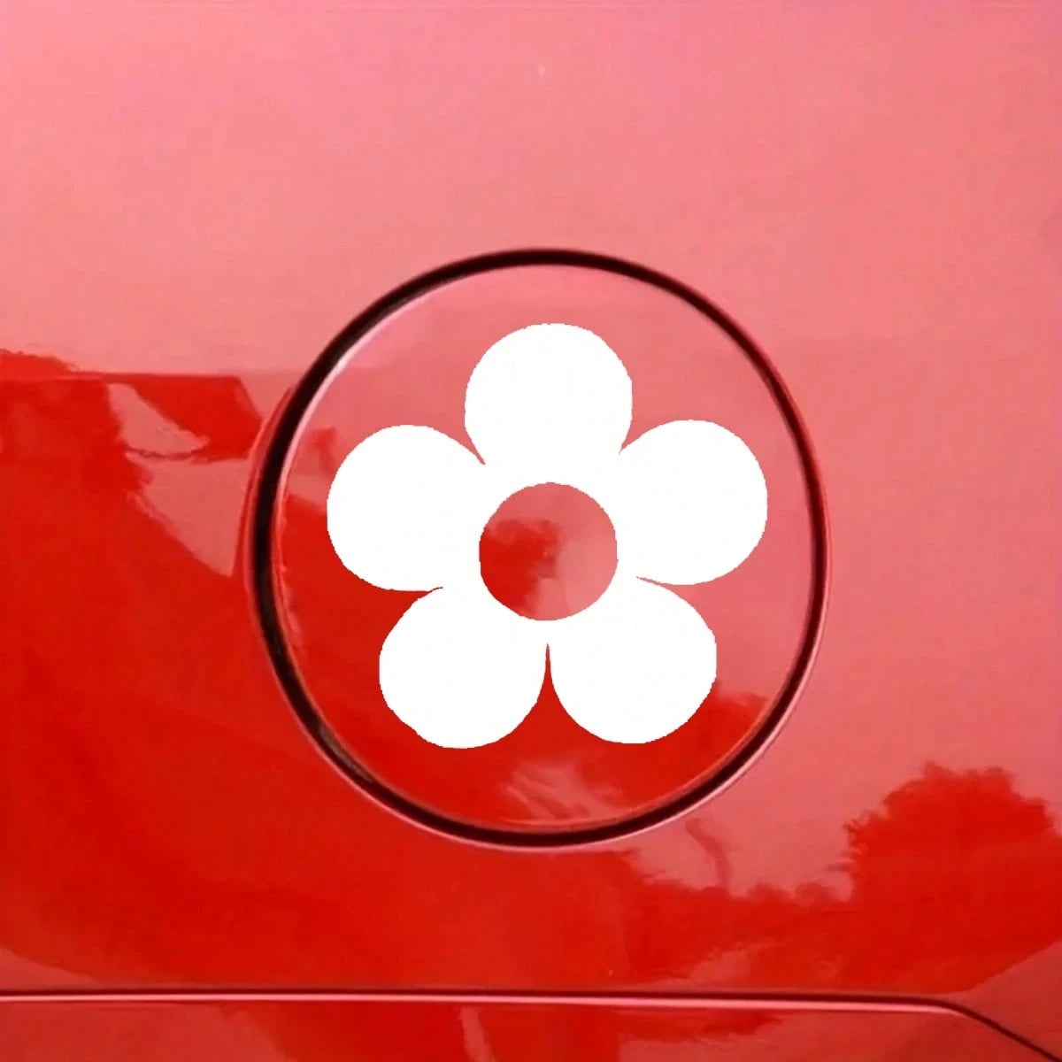 Car Stickers, Flower Stickers, Fashion Car Stickers, Paper Feel Good Cute Decals, Positive Energy Aesthetic Decals, Suitable For All Car Models, Notebooks, Bicycles