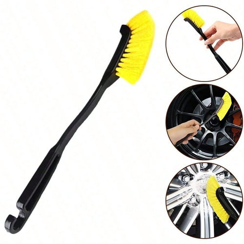Car Truck Rim Detail Brush SUV Wheel Cleaning Brush Cleaning Tools Car Special Gap Brush Wheel Tire Brush Auto Home Truck Cleani