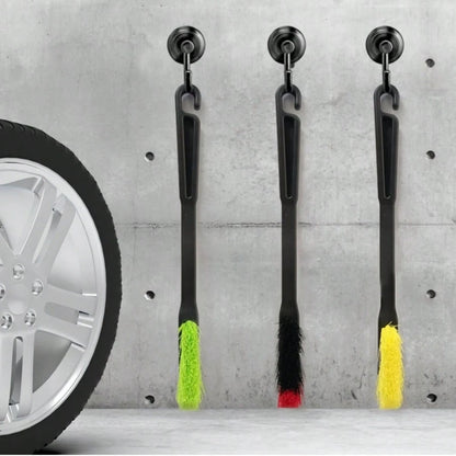 Car Truck Rim Detail Brush SUV Wheel Cleaning Brush Cleaning Tools Car Special Gap Brush Wheel Tire Brush Auto Home Truck Cleani