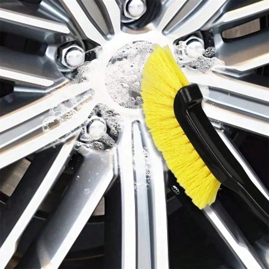 Car Truck Rim Detail Brush SUV Wheel Cleaning Brush Cleaning Tools Car Special Gap Brush Wheel Tire Brush Auto Home Truck Cleani