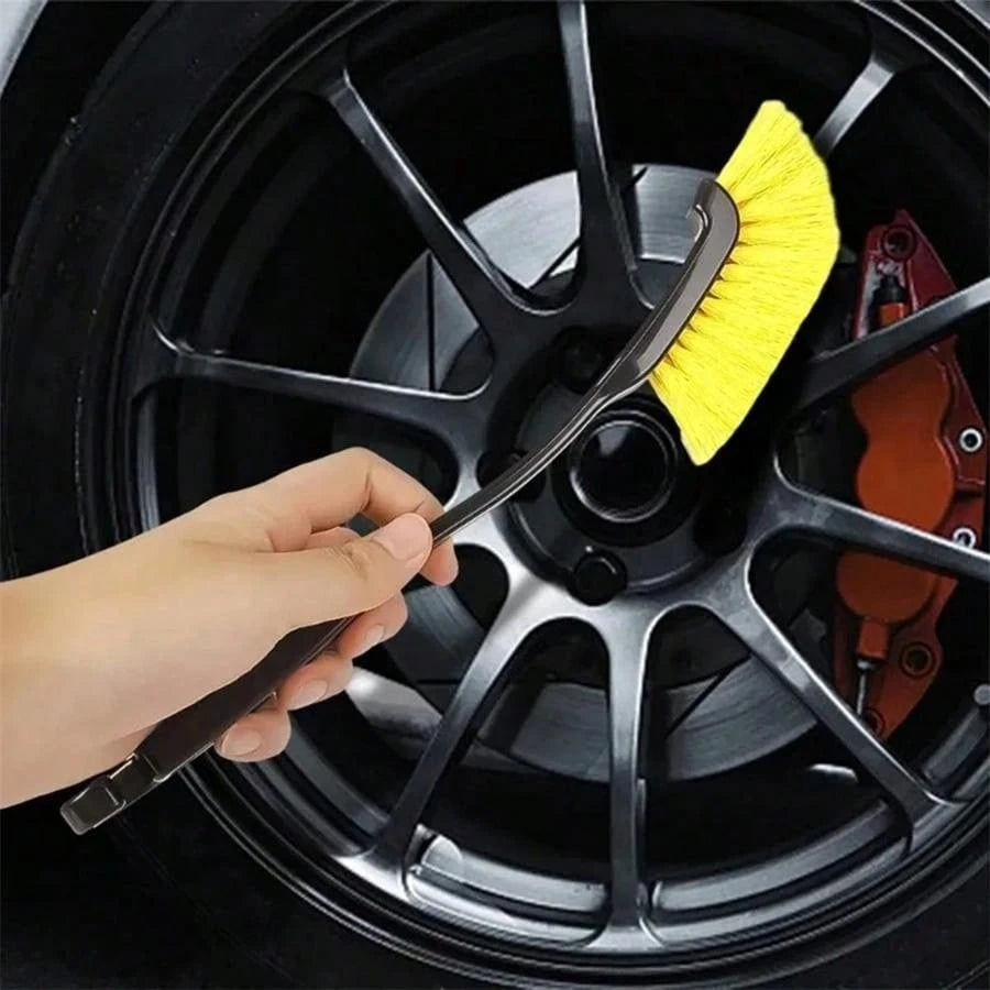Car Truck Rim Detail Brush SUV Wheel Cleaning Brush Cleaning Tools Car Special Gap Brush Wheel Tire Brush Auto Home Truck Cleani