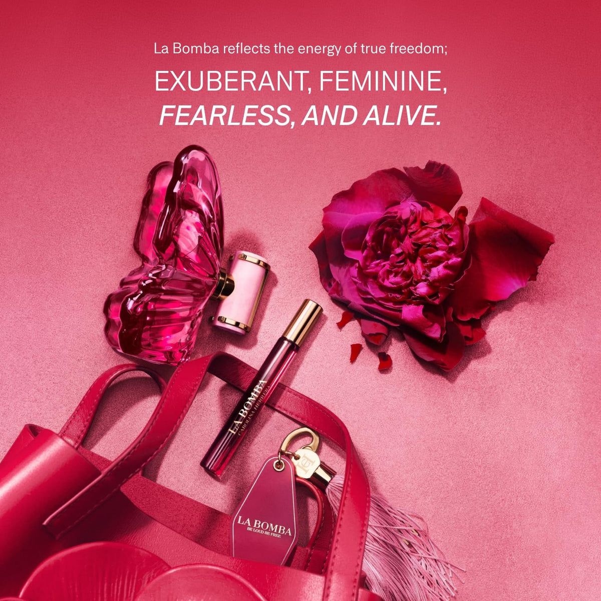 Carolina Herrera La Bomba Eau De Parfum 80ml, Dating, Daily Commuting, Afternoon Tea; The Butterfly Bottle Has A Very Ceremonial Shape. It Is The First Choice For Gifts On Valentine's Day, Birthday An