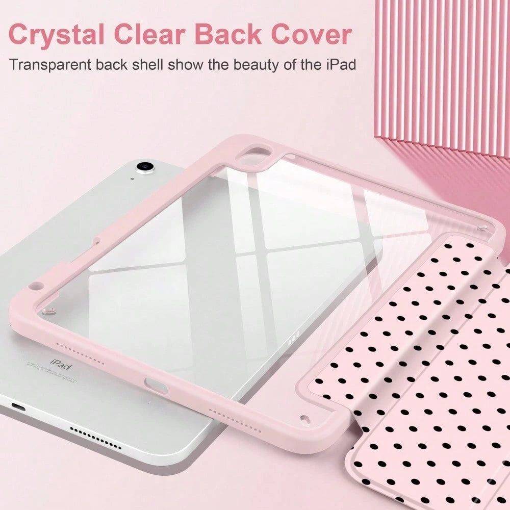 Case For A16 11th Generation 11 Inch 2025, 10th Generation 10.9 Inch 2022, 12th Generation 11inch, Air 4/5/6/7/8, MINI 4/5/6/7, 2017/2018/2019/2020/2021/2022/2023/2024,-[Built-In Pencil Holder], S