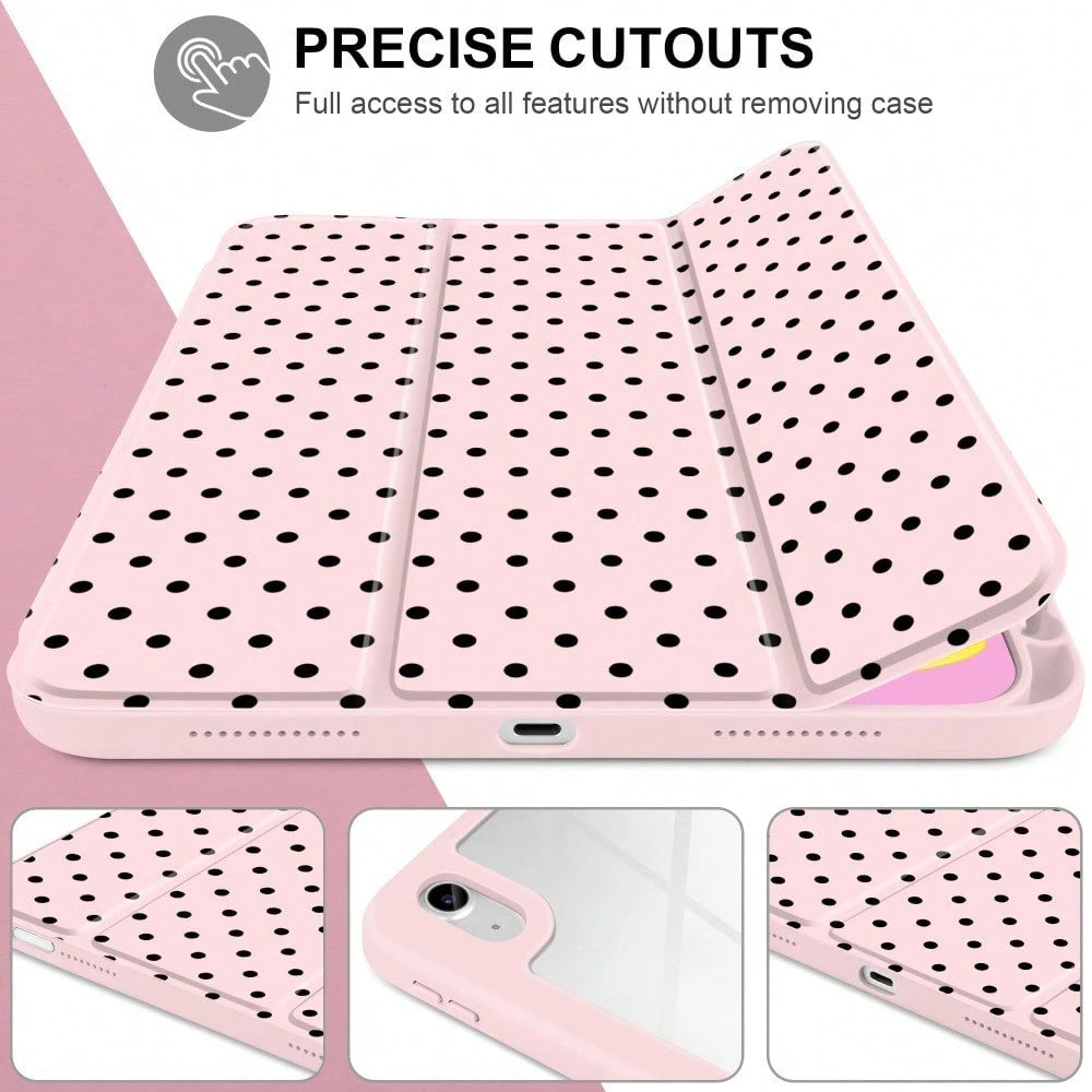 Case For A16 11th Generation 11 Inch 2025, 10th Generation 10.9 Inch 2022, 12th Generation 11inch, Air 4/5/6/7/8, MINI 4/5/6/7, 2017/2018/2019/2020/2021/2022/2023/2024,-[Built-In Pencil Holder], S
