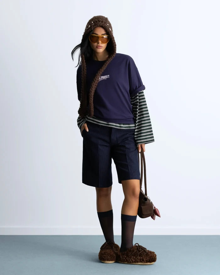 Chamonix Tee Navy