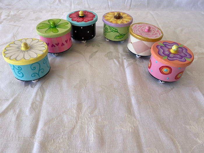 Circle Trinket Boxes