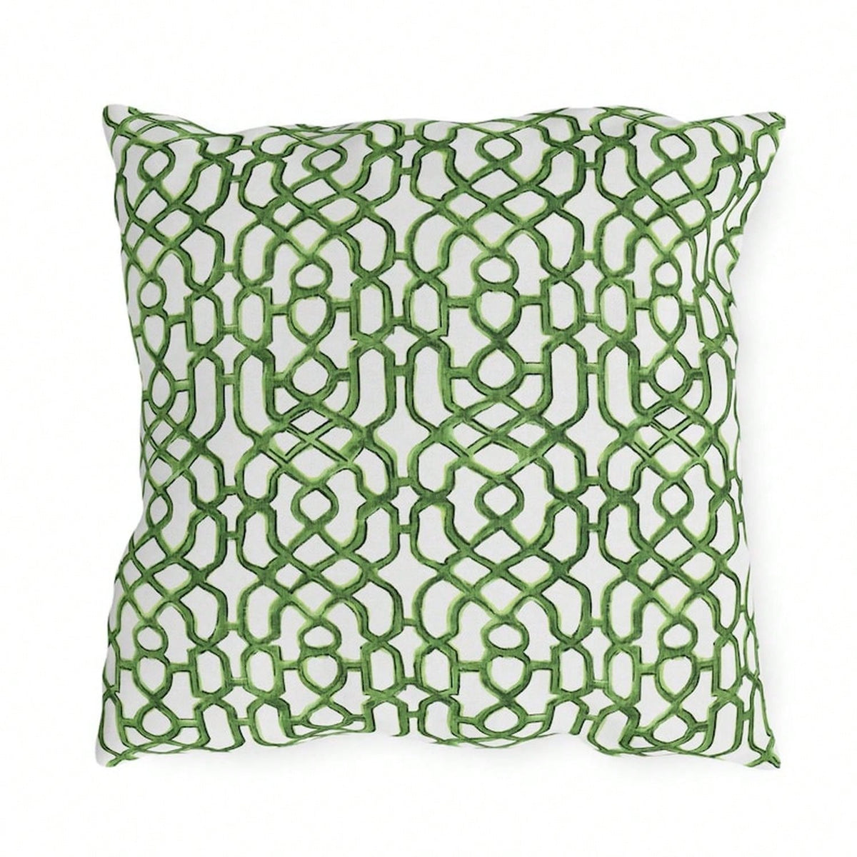 CKnight [Room Decor Pillow]Chinoiserie OUTDOOR Pillow Grandmillennial Patio Decor Green Trellis Garden Pillows Balcony Modern Swimming Pool Lumbar Designer