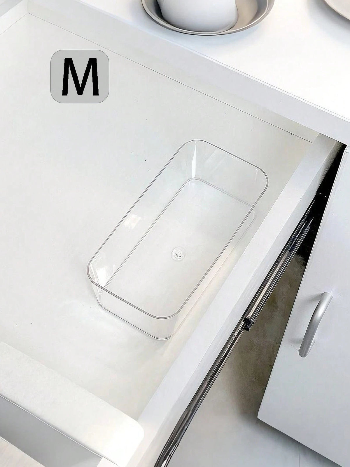 Clear Acrylic Drawer Organizer Set, 4 Sizes Trays, Multi-Purpose, Suitable For Storing Cosmetics, Pens, Small Items, Applicable To Bathroom, Vanity, Office Drawers,Bedroom Room Decor,Back To School