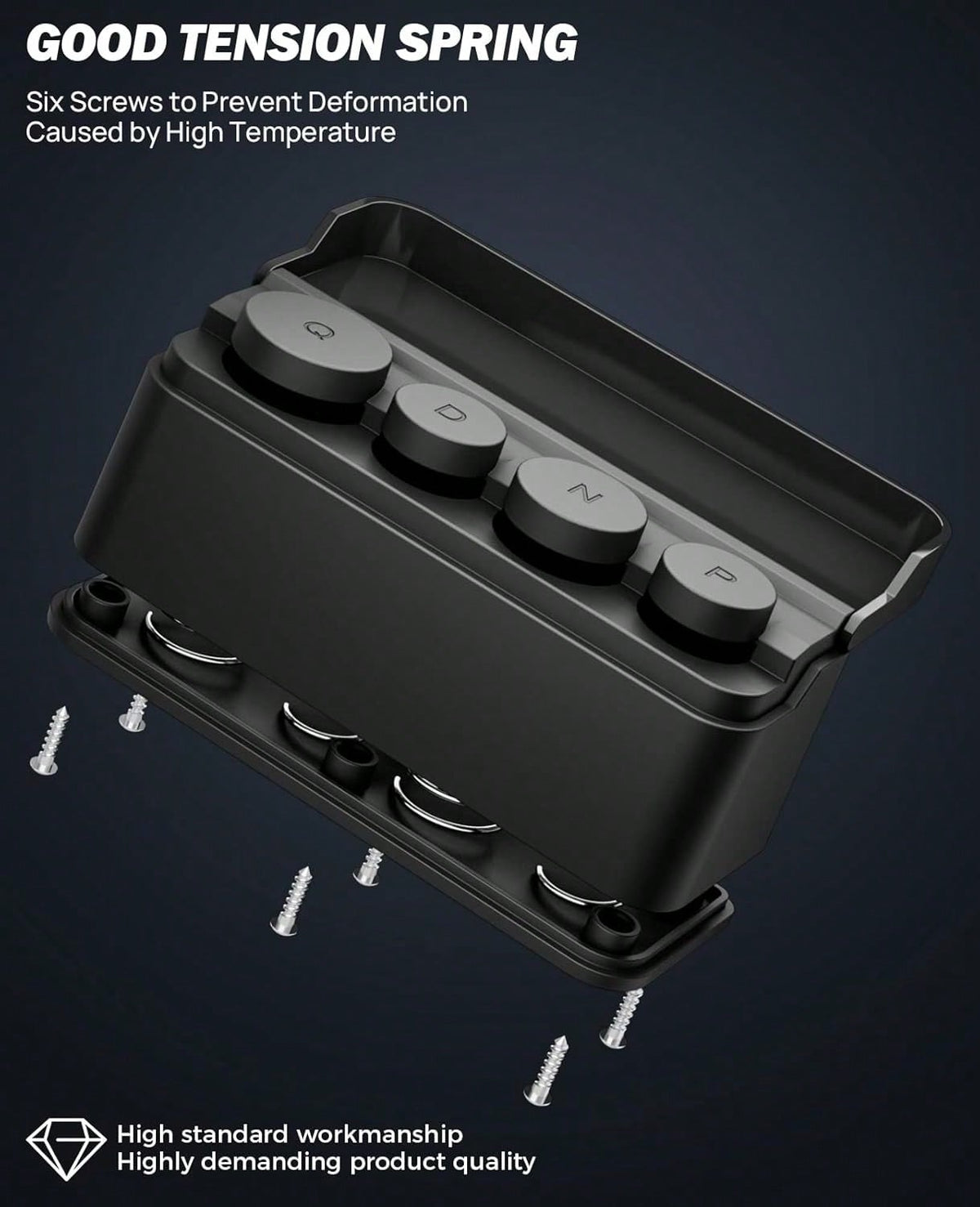 Coin Holder For Car Change Organizer Universal Storage Coin Money Dispenser Fit For Most Car Trucks Accessories