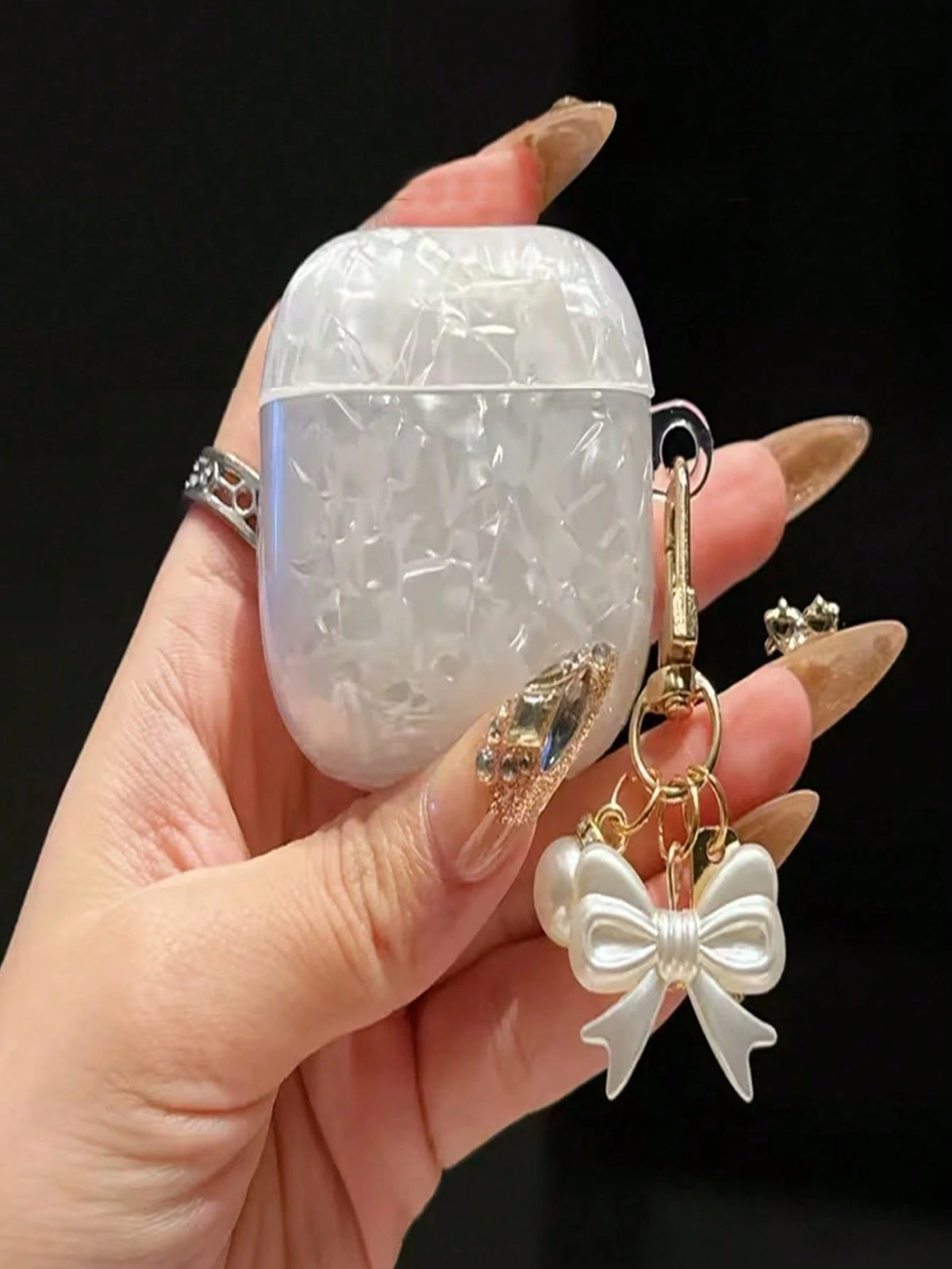 Compatible For AirPods 4 Pro 3 1/2/3 Shell Butterfly Earphone Case Luxury Fashion
