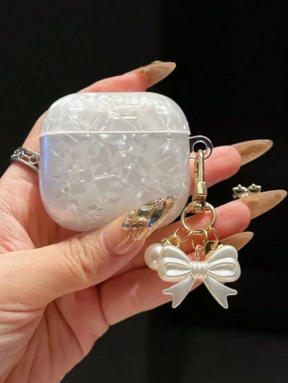 Compatible For AirPods 4 Pro 3 1/2/3 Shell Butterfly Earphone Case Luxury Fashion