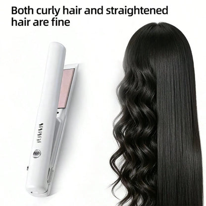 Cordless Hair Straightener, Rechargeable Flat Iron.Adjustable Heat For All Hair Types, Smooth, Glossy Styles Effortlessly.Ideal For Daily Use, Travel, And On-The-Go Hair Refreshes.