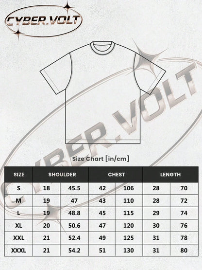 Cotton Patterned T-Shirt, Retro T-Shirt, Manfinity Y2K Style Print (180g 100% Cotton T-Shirt), Retro Summer Men's Everyday T-Shirt.