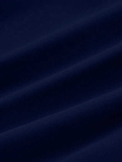 CovetEZ 95% Cotton Summer Square Neck Puff Sleeve Tie Front Tee, Navy Blue,Summer Top