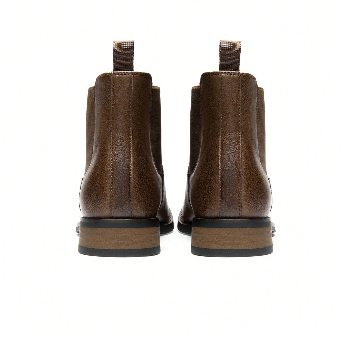 Cowboy Boots For Men, Men's Chelsea Boots Western Square Toe Ankle Boots Casual Dress Boots