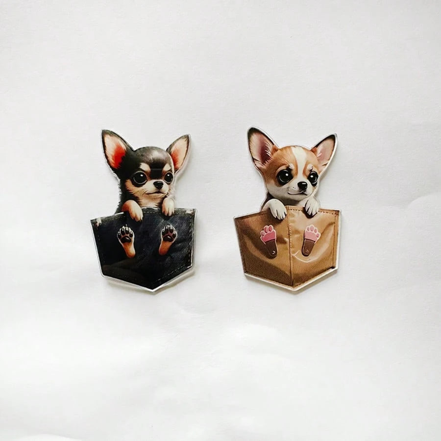 Creative Puppy Car Air Vent Clip Fragrance Diffuser Decor Set, Car Air Freshener Clip Decoration