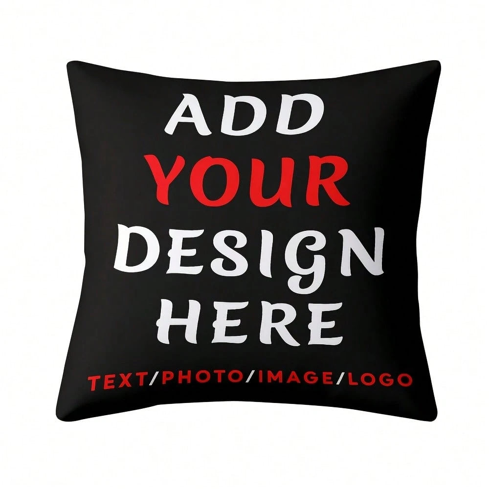 Custom Photo DIY Personalized Custom Your Text/Photo Custom Thing Custom Pillow Decrotive Personalized Item Couples Pillow Valentine's Day Thanksgiving Anniversary Friend Family Christmas Personalized