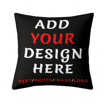 Custom Photo DIY Personalized Custom Your Text/Photo Custom Thing Custom Pillow Decrotive Personalized Item Couples Pillow Valentine's Day Thanksgiving Anniversary Friend Family Christmas Personalized