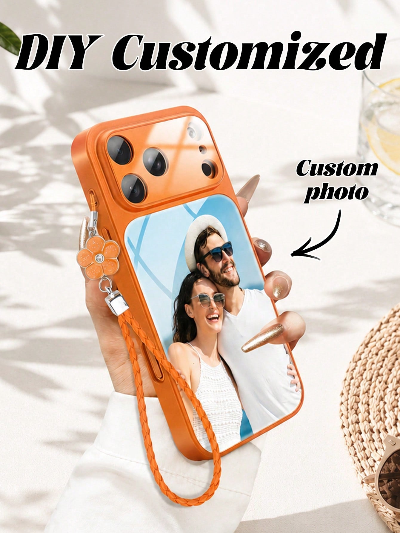 Cute Heart Leopard Print Soft Silicone Wristband Phone Case Compatible With IPhone 17Air 16 15 14 13 12 11 17 Pro Max Lovely Animal Pattern Protect Back Cover