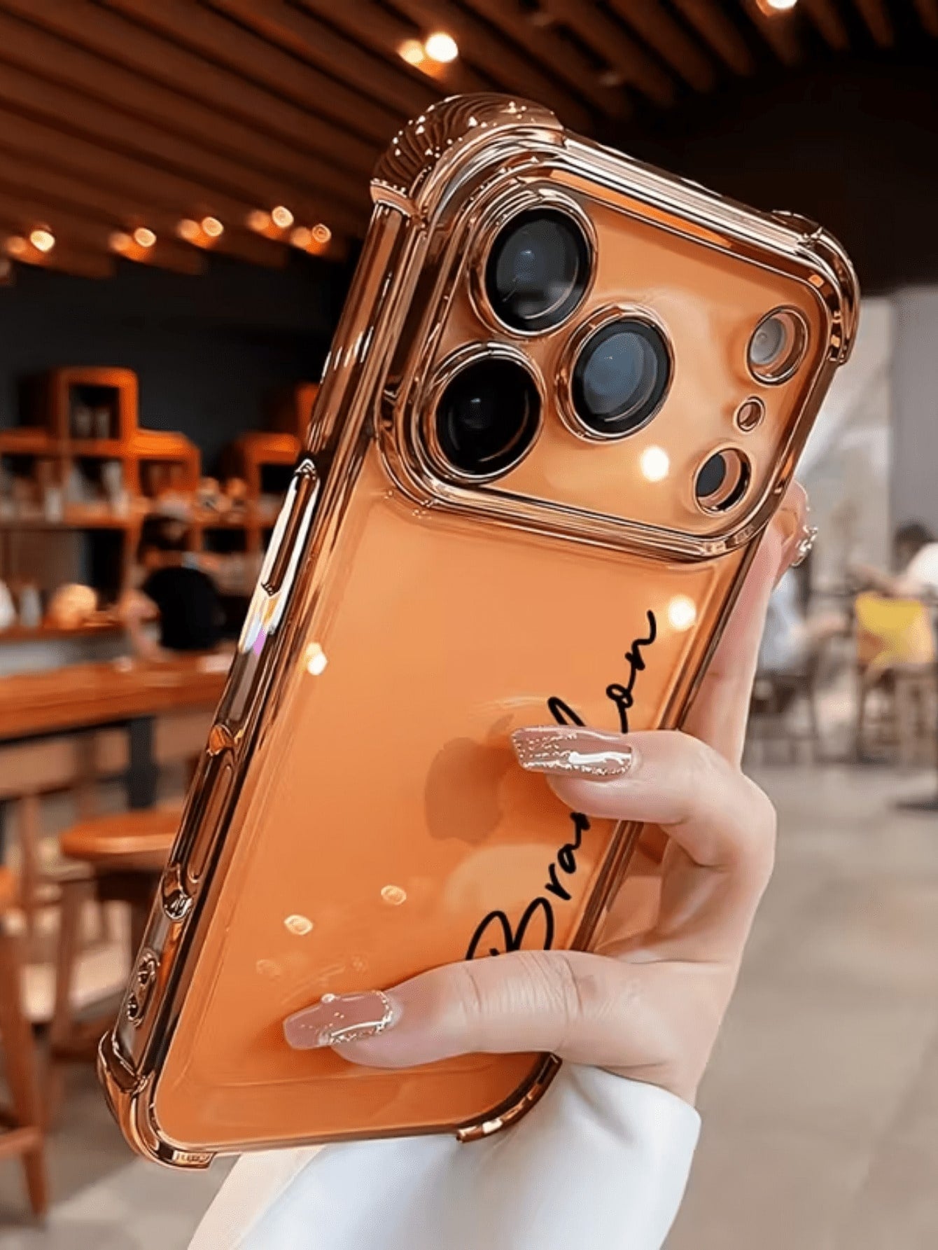 Cute Heart Leopard Print Soft Silicone Wristband Phone Case Compatible With IPhone 17Air 16 15 14 13 12 11 17 Pro Max Lovely Animal Pattern Protect Back Cover