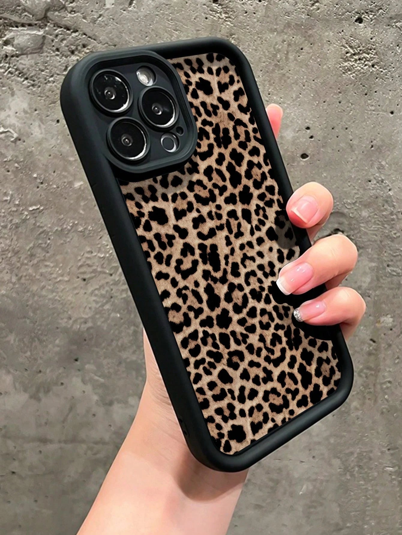 Cute Pink Flower Elements Fashion Phone Cases Lily Flower Butterfly Leopard Print Matte Anti-Drop Phone Case Compatible With IPhone 11, 12, 13, 14, 15, 16, 13 Pro Max, 16 Plus, XR, 7, 8 Plus, 17 Pro M