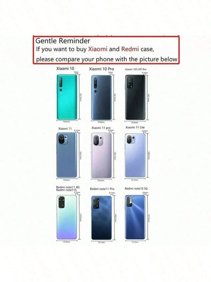 Daisy Pattern Transparent Anti-Drop Phone Case, Suitable As Birthday And Christmas Gift For Couples, Girlfriends, Daughters, Teenagers