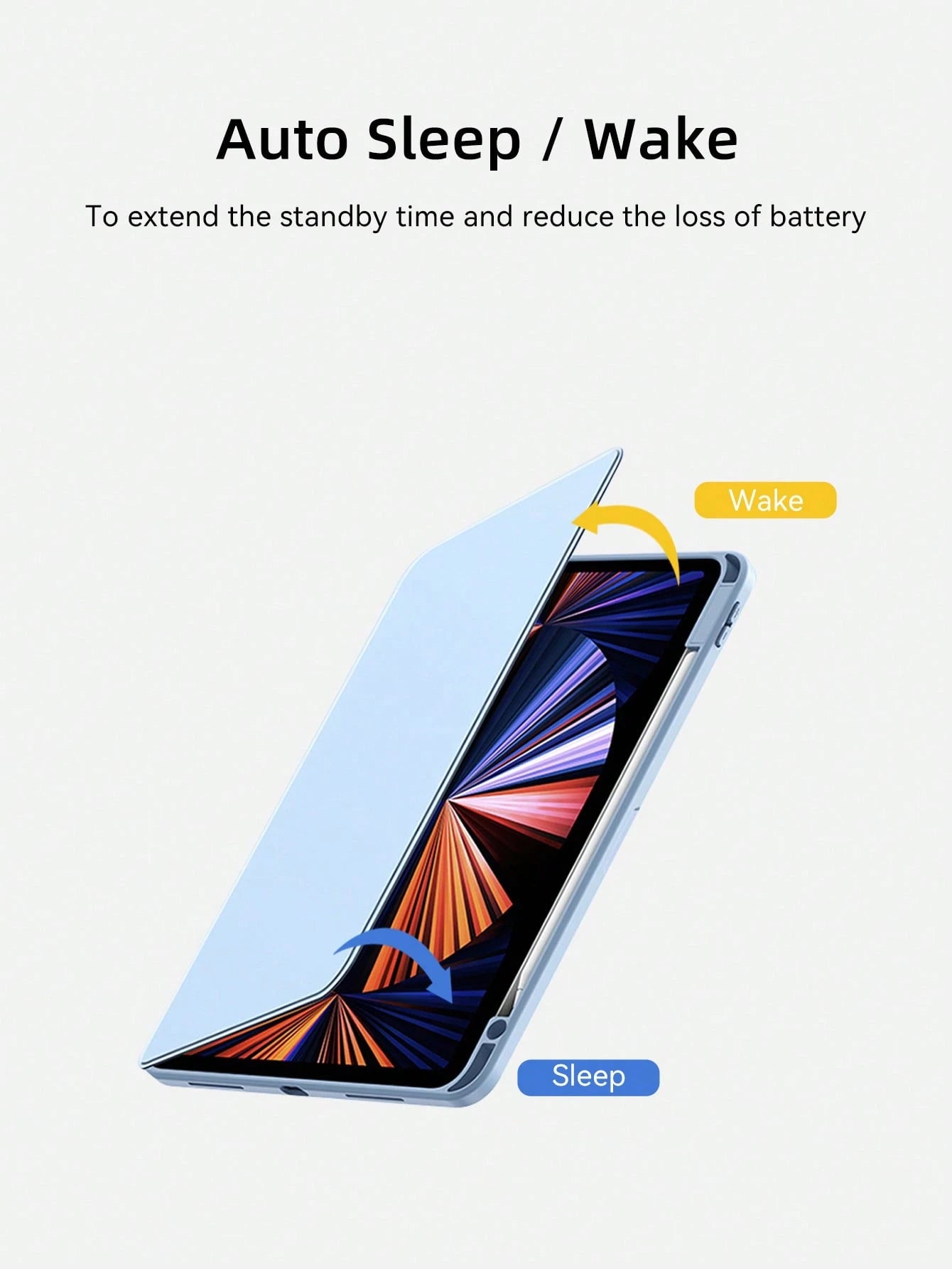 DANYCASE 360° Rotating Protective Case Compatible With A16 Air 11 13 M3 2025, Mini 7 A17, Pro 2024 11 13 M2, Pro 2024 11 13 M4, Pro 11, Pro 12.9, Air 5 4 10.9 10th/7th/8th/9th Gen, Mini 6, Pad SE 11 I