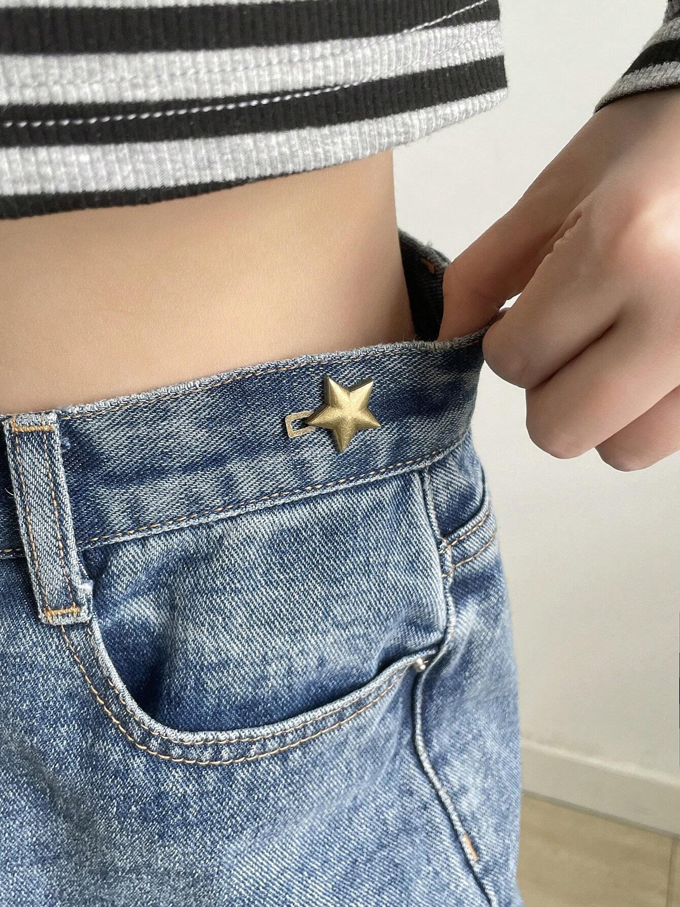 DAZY Fashionable Star Shaped Decorative Waist Buckle Clasp