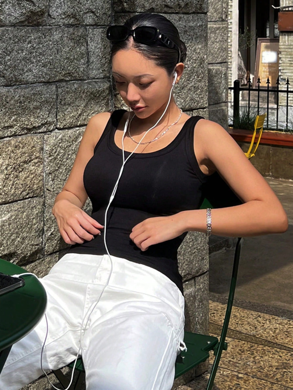 DAZY Solid Tank Top